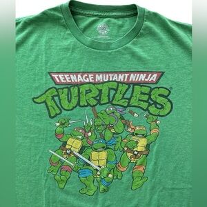 Teenage Mutant Ninja Turtles Men’s Short Sleeve T-Shirt Size Large Graphic‎ Tee